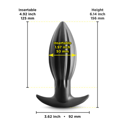 Renegade Bomba Plug Medium-Black