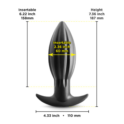 Renegade Bomba Plug Large-Black