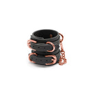 Bondage Couture Wrist Cuffs-Black