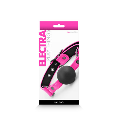 ELECTRA Ball Gag-Pink