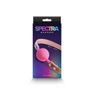 Spectra Bondage-Ball Gag Rainbow