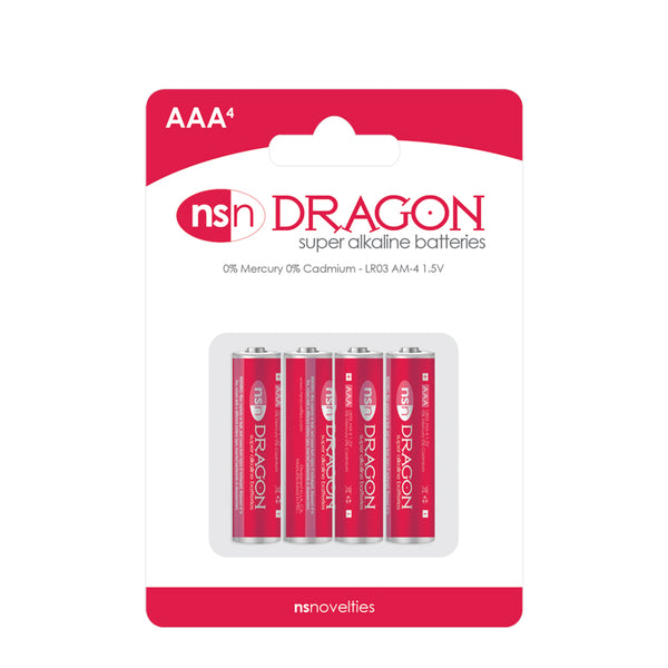 Batteries: NSN Dragon AAA-Alkaline