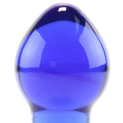 Crystal Glass Small Plug-Blue