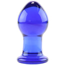 Crystal Glass Small Plug-Blue