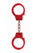 Ouch Beginners Handcuffs-Red