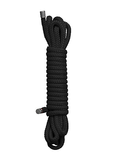 Ouch Japanese Rope 10m-Black Nylon