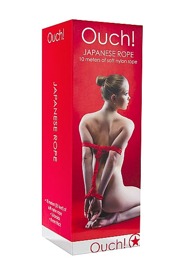 Ouch Japanese Rope 10m-Red