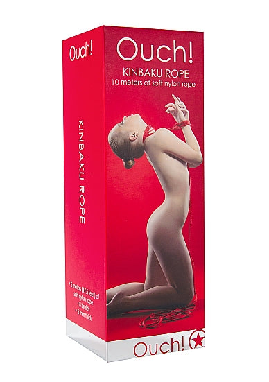 Ouch Kinbaku Rope 10m-Red