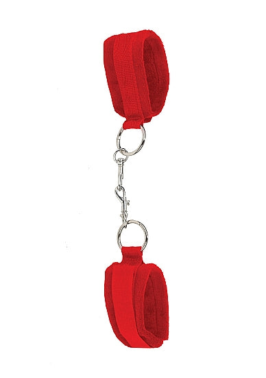 Ouch Velcro Cuffs-Red