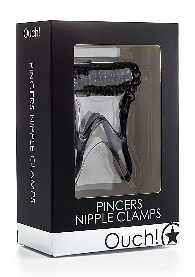 Ouch Nipple Clamps Pincers-Black