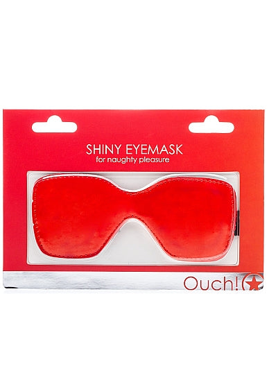 Ouch Shiny Eyemask-Red