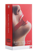 Ouch Gag Elastic Ball-Red