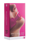 Ouch Gag Brace Ball-Pink