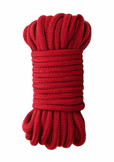 Ouch Japanese Rope 10m-Red Silk
