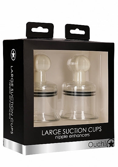 Ouch Large Suction Cup Nipple Enhancers