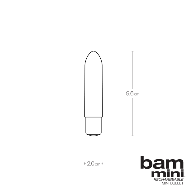 Bam Mini Rechargeable Vibe-pink