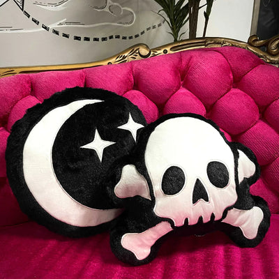 Pillow: Sourpuss Skull & Bones