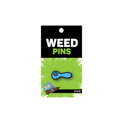 Pin: Pipe Weed-Blue