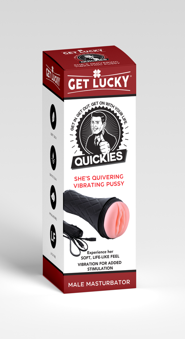 Get Lucky Quickies Vibrating- She's Quivering