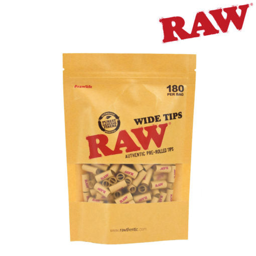 Paper: Raw Wide Tips Pre-Rolled