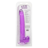 Size Queen Dong - Purple 12"