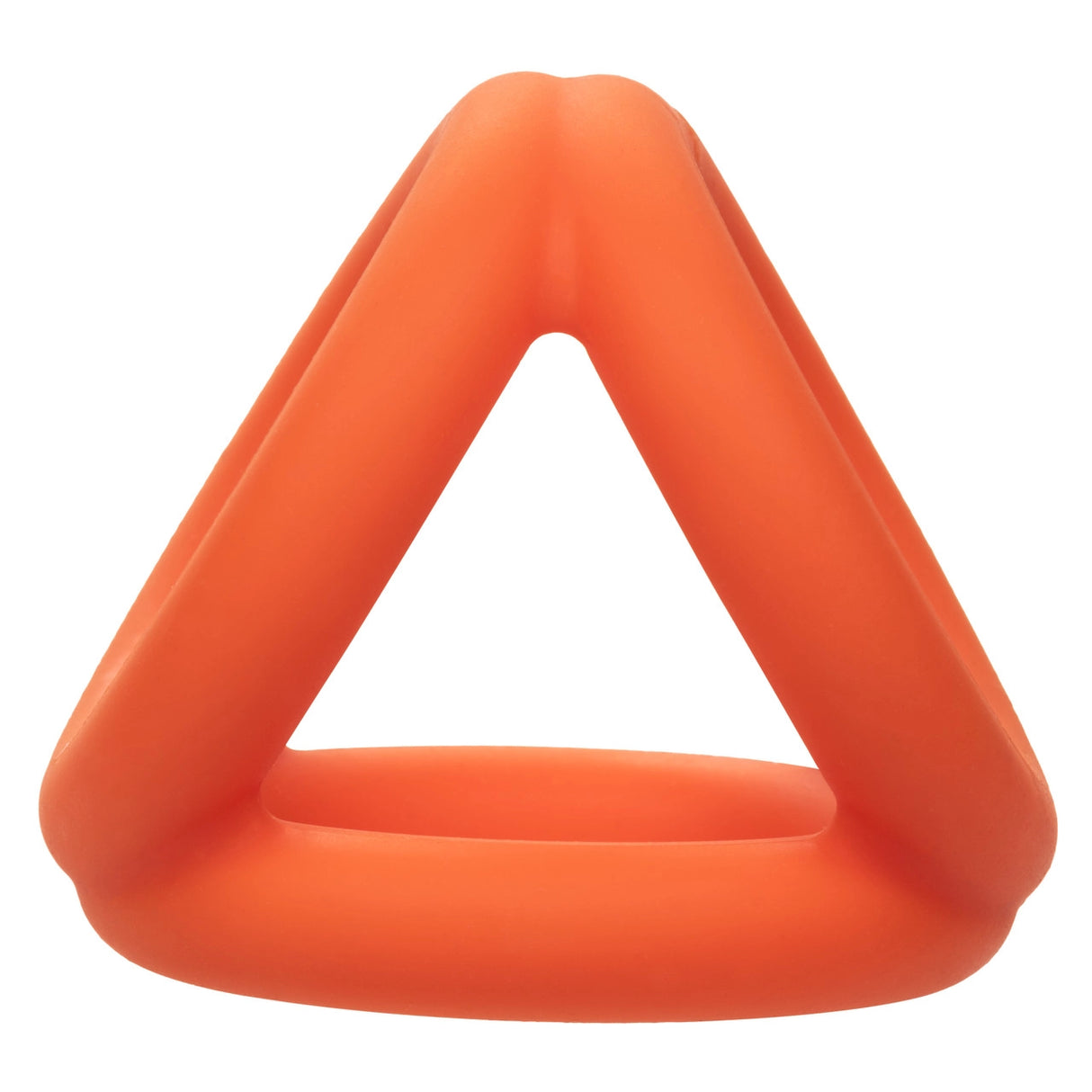 Alpha Liquid Silicone Tri Ring - Orange