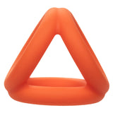Alpha Liquid Silicone Tri Ring - Orange