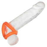 Alpha Liquid Silicone Tri Ring - Orange