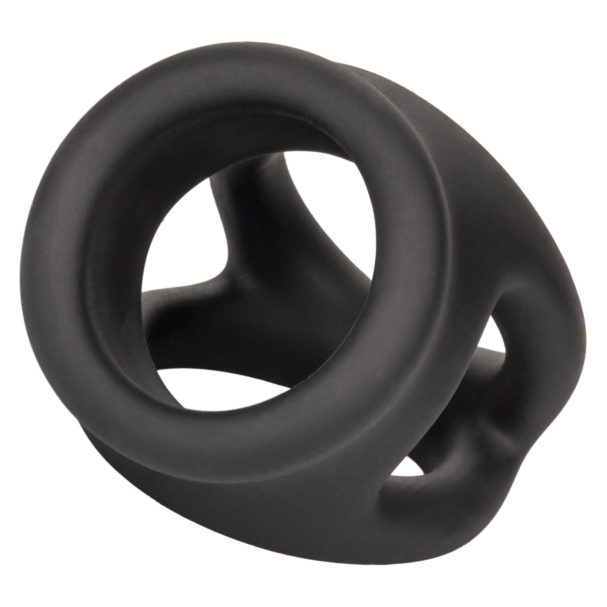 Alpha Liquid Silicone Dual Ring-Black