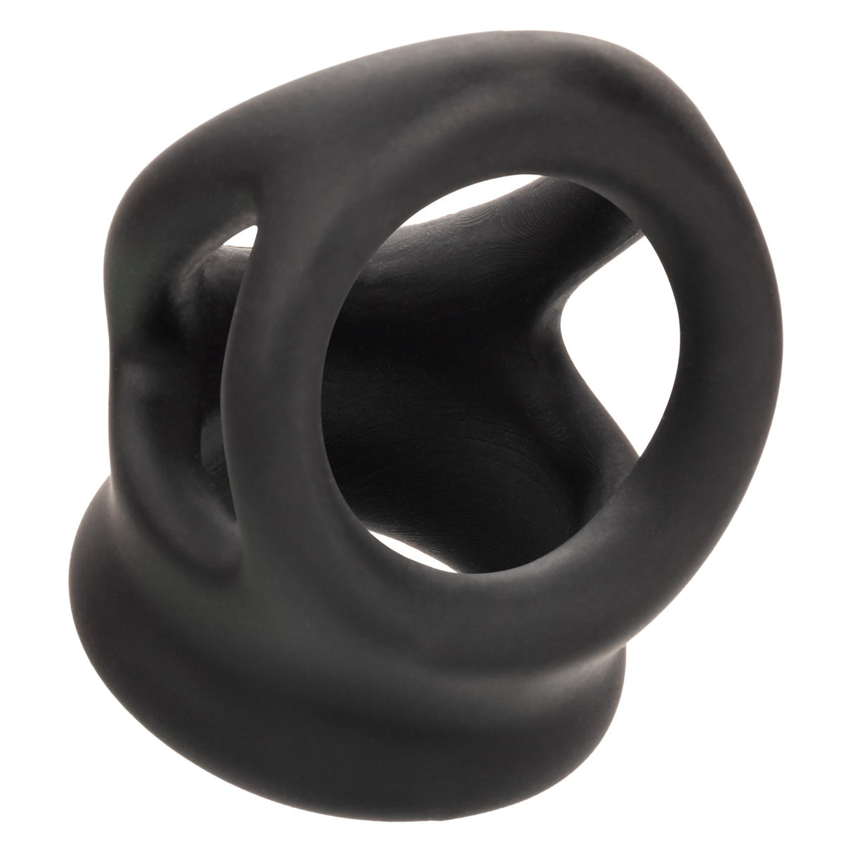 Alpha Liquid Silicone Dual Ring-Black