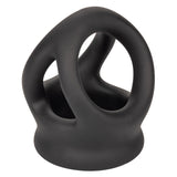 Alpha Liquid Silicone Dual Ring-Black