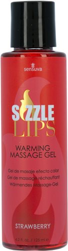 Sizzle Lips Massage Gel-Strawberry