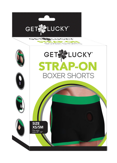 Get Lucky Strap On Shorts-XS/S