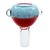 Bowl: Duo Tone Pebble 14mm Teal/Red