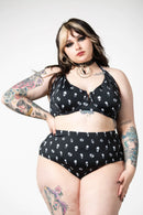 Swim: Skulls 2PC Black-3X