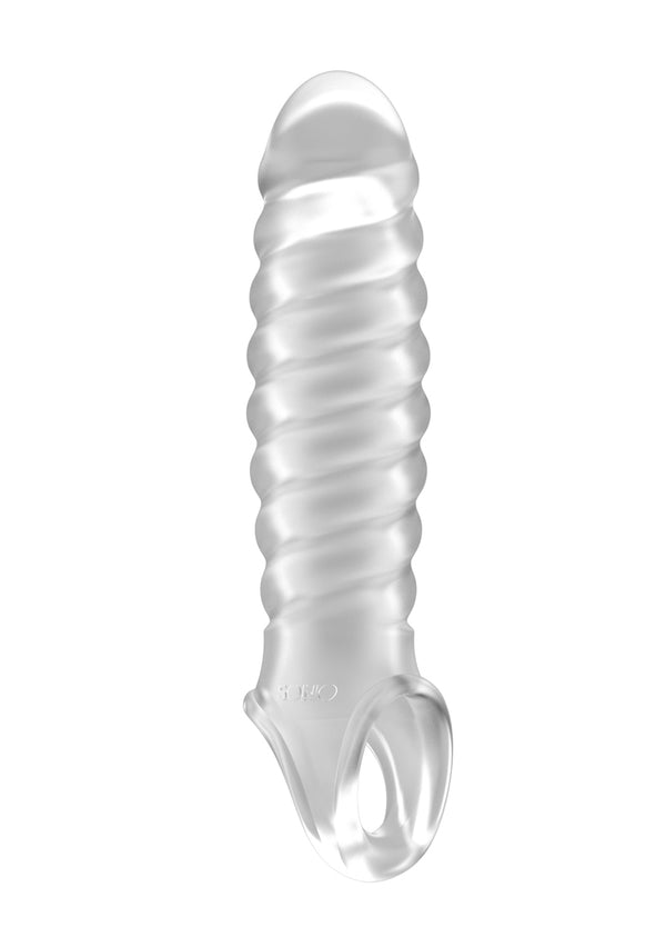 Sono No.32 -Clear Ribbed Penis Extension