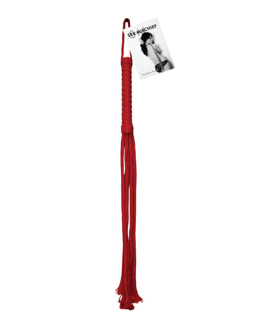 S&M Rope Flogger-Red
