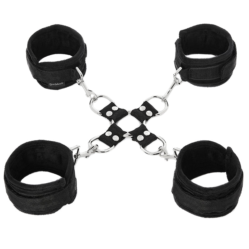 5 Piece Hog Tie & Cuff Set