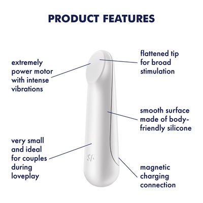 Satisfyer Ultra Bullet 3-White