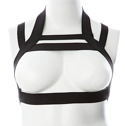 Gender Fluid Harness-Majesty S/L Black