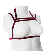 Gender Fluid Harness-Sugar Coat S/L Raspberry