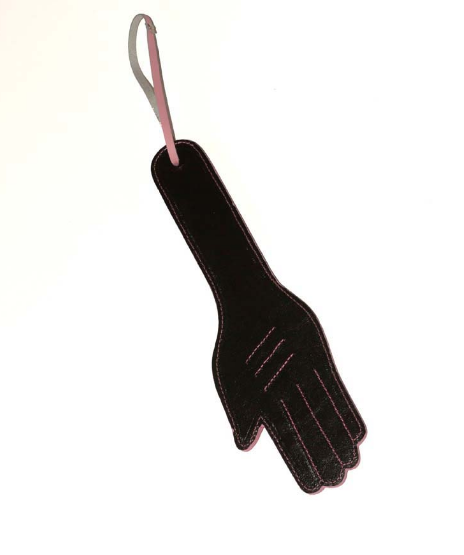 LEATHER HAND PADDLE