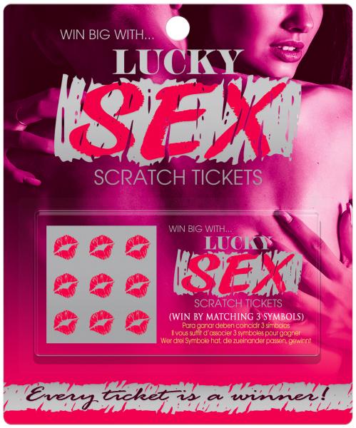 Lucky Sex Scratch Tickets