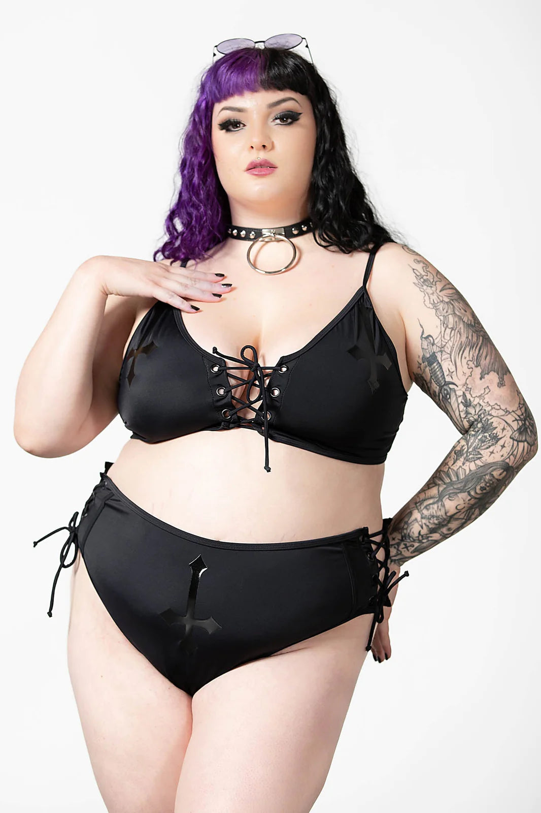 Swim: Xandria 2PC Black-XXL