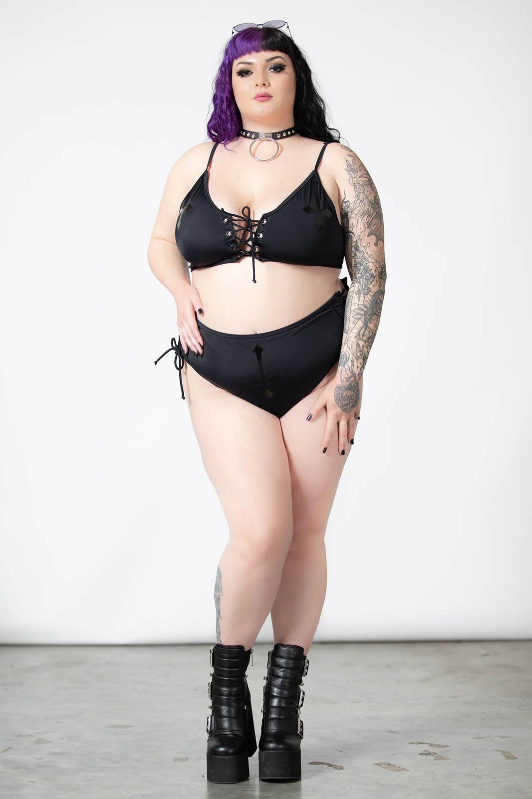 Swim: Xandria 2PC Black-3XL