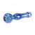 3.75" Feathered Hand Pipe-Blue