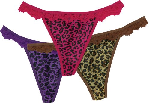 Assorted T-Back Panties