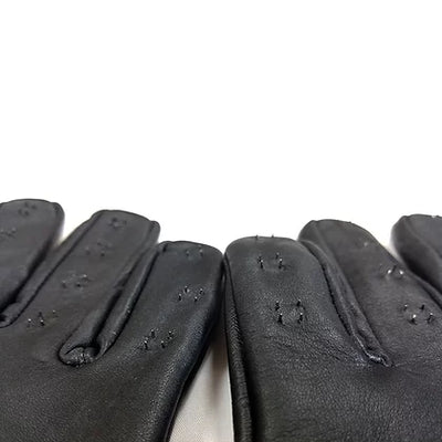 Rouge Vampire Gloves Medium-Black