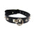Rouge Leather ORing Studded Collar