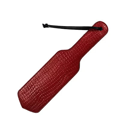 Rouge Leather Paddle-Black/Burgundy